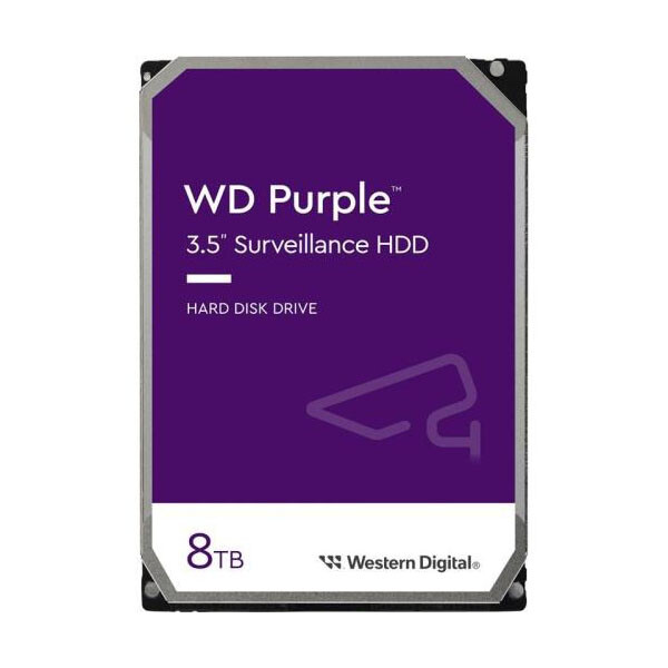 WD Purple WD85PURZ 8 TB Sata 6 GB/S 256 MB DV 7X24 Harddisk
