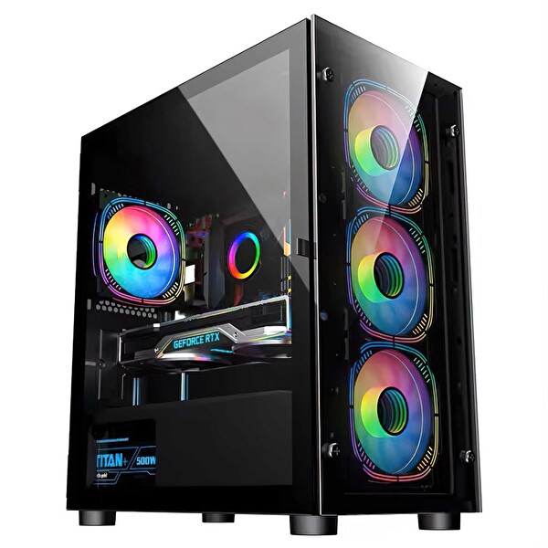 İzoly D3 Kasa 650W 4xARGB