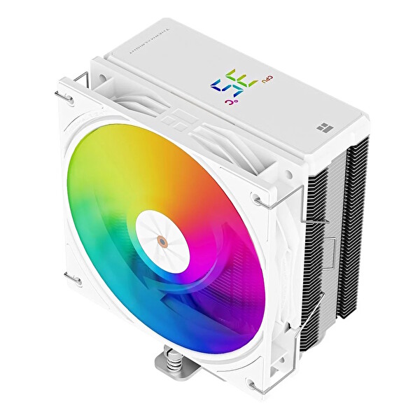 Thermalright Assassin X 120 R Digital ARGB White TL-P12W-S 120MM 4 x 6MM Isı Borulu Intel-AMD Uyumlu Beyaz Hava Soğutucu