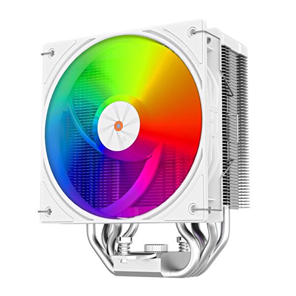 Thermalright Assassin X 120 R Digital ARGB White TL-P12W-S 120MM 4 x 6MM Isı Borulu Intel-AMD Uyumlu Beyaz Hava Soğutucu