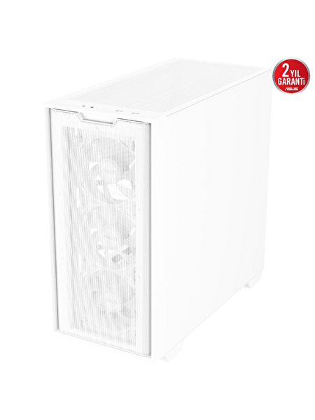 Asus A21 Plus 360mm ATX PSU Destekli Fanlı Micro-ATX Beyaz Mid Tower Kasa 90DC00H3-B19010