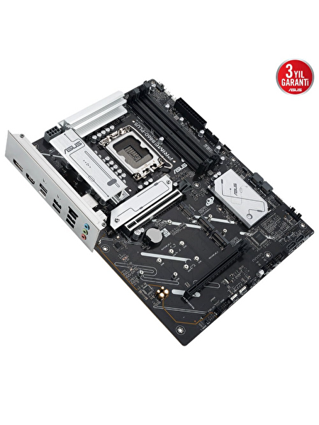 Asus Prime B860-PLUS-CSM Intel LGA1851 DDR5 8200 MHz USB 3.2 Gen 2x2 Aura RGB destekli ATX Anakart 90MB1KA0-M0EAYC
