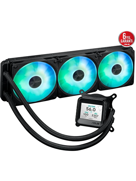 Asus LC 360 ARGB LCD 360 MM Intel(1700p/1851p)-AMD Uyumlu Sıvı Soğutucu 90RC00Z1-B0EAY0