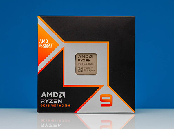 AMD Ryzen 9 9950X3D Box 4.30 GHz 64MB AM5 İşlemci (Grafik Kart Var - Fan Yok)