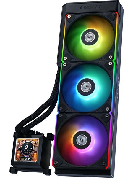 Lian Li Hydro-Shift LCD 360 Siyah RGB İşlemci Sıvı Soğutucu G89.GHSLCD36RB.00