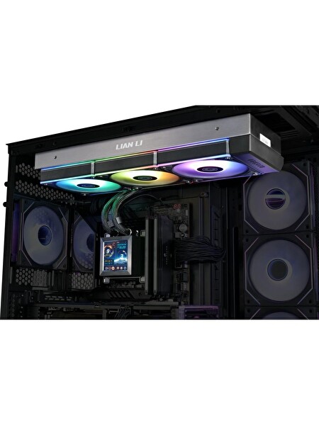 Lian Li Hydro-Shift LCD 360 Siyah RGB İşlemci Sıvı Soğutucu G89.GHSLCD36RB.00