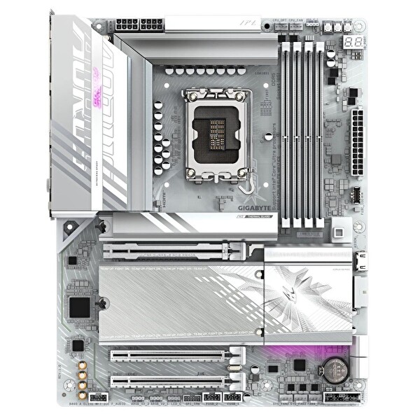 Gigabyte 9MB86EL7E-00-G10 B860 Aorus Elite WiFi 7 Ice DDR5 ATX 1851 Socket Anakart