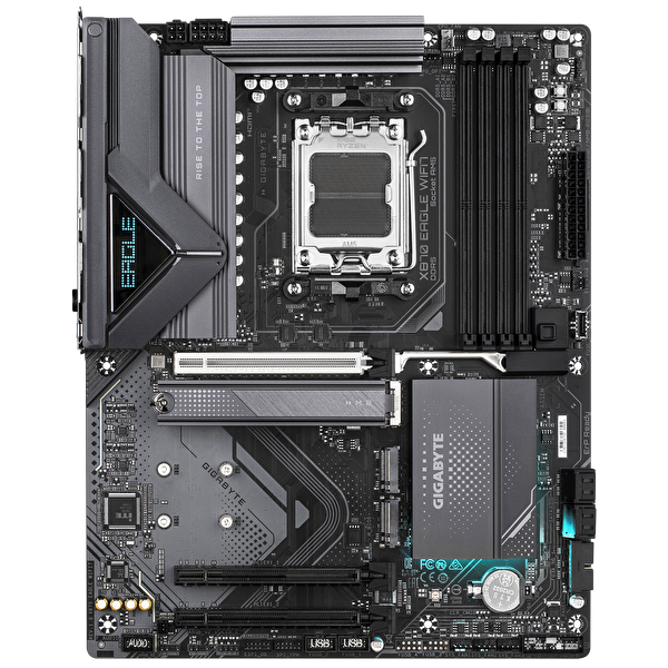 Gigabyte 9MX87EG7-00-G10 X870 Eagle WiFi 7 AMD X870 DDR5 AM5 ATX Anakart