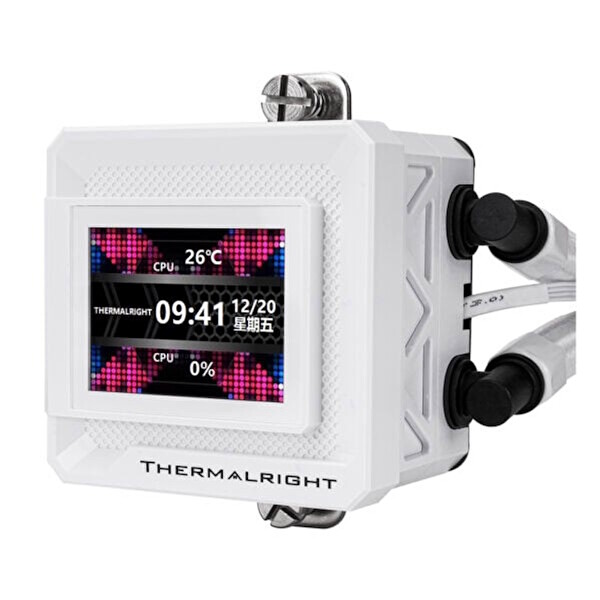 Thermalright Frozen Warframe 240 SE ARGB 240 MM Intel-AMD Uyumlu Beyaz İşlemci Sıvı Soğutucu
