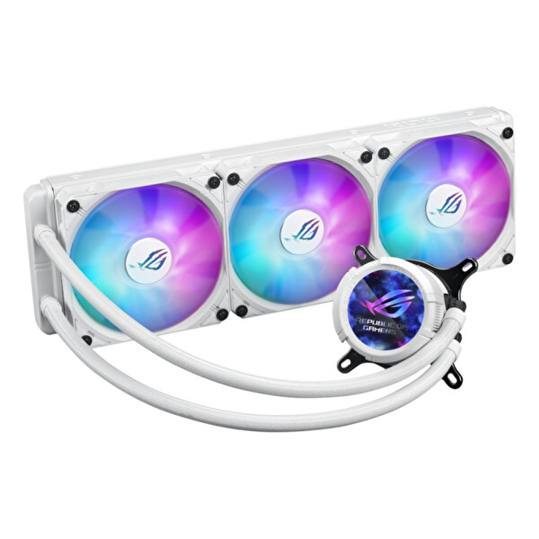 Asus ROG Strix LC III 360 90RC00W2-M0UAY0 ARGB LCD Beyaz 360 MM İşlemci Sıvı Soğutucu
