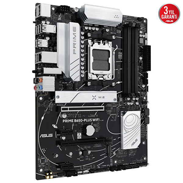 Asus Prime B650-Plus Gaming WIFI AMD B650 Soket AM5 DDR5 7600 MHz (OC)ATX Gaming Anakart
