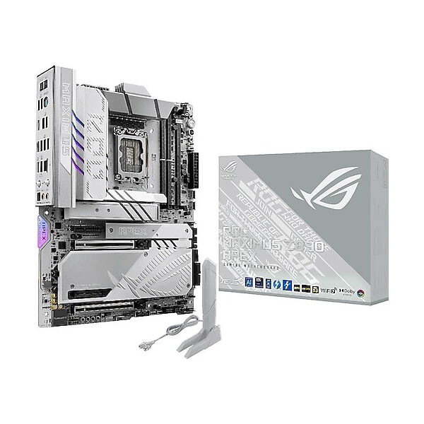 Asus Rog Maximus Z890 Apex Intel LGA1851 Z890 DDR5 9000+MHz(OC) ATX Oyuncu Anakart