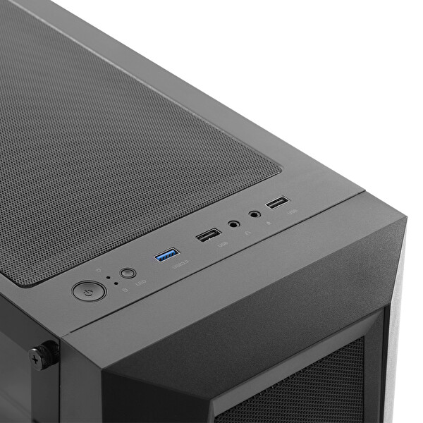 Green Griffin G1 1x200 MM 1x120 MM ARGB 1x3.2 2x2.0 USB Kumandalı Oyun Bilgisayar Kasası - PSU Yok