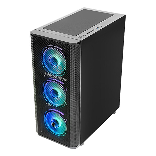 Frisby CM-105 650W 80+ 4xARGB FAN Mid Tower Siyah Oyuncu Bilgisayar Kasası