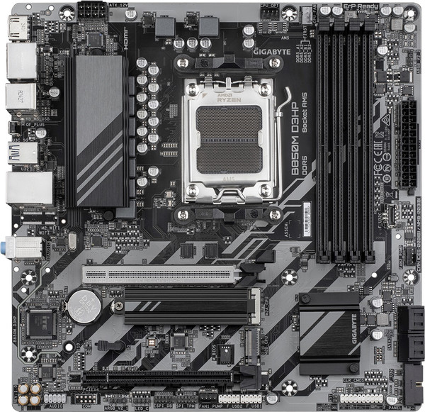 Gigabyte B850M D3HP DDR5 8200 MHz (Oc) M.2 Am5 Matx Anakart