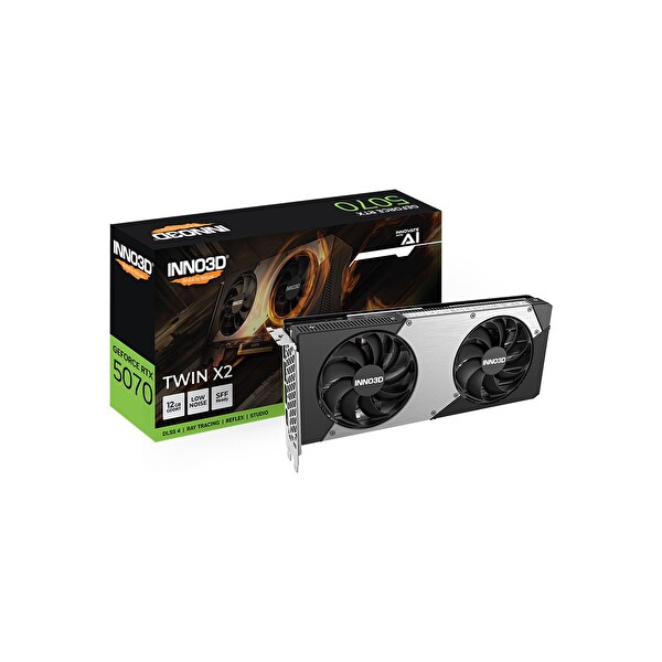 Inno3D GeForce RTX 5070 Twin X2 12 GB GDDR7 192 Bit Ekran Kartı - N50702-12D7-195064N