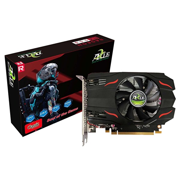 Axle Radeon RX 550 4 GB GDDR5 128 Bit PCIe 16x HDMI DVI VGA Ekran Kartı - AX-RX-550/4GD5P8DIP