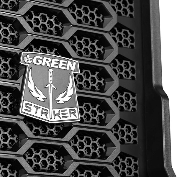 Green Striker Mid Tower Bilgisayar Kasası