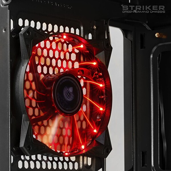 Green Striker Mid Tower Bilgisayar Kasası