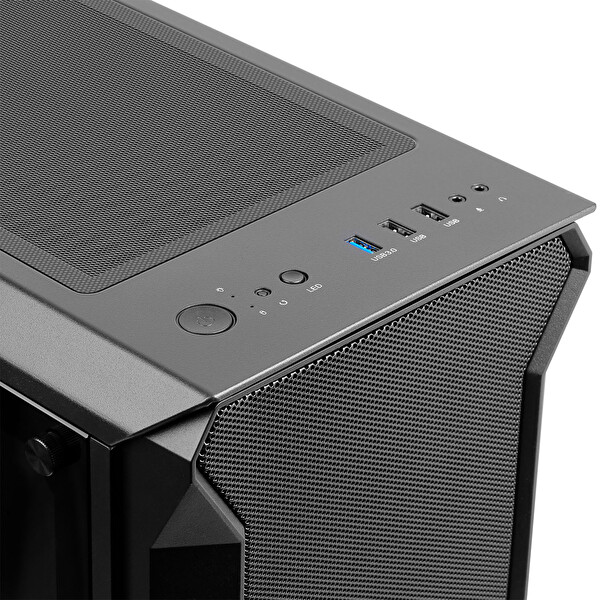 Green Z5 Surena 4x120 MM ARGB 1x3.0 2x2.0 USB Gaming Kumandalı Oyun Bilgisayar Kasası