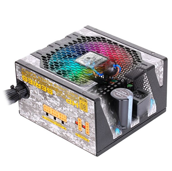 Green GP600B HP-EVO 600 W 80+ Gold ARGB Power Supply PC Güç Kaynağı