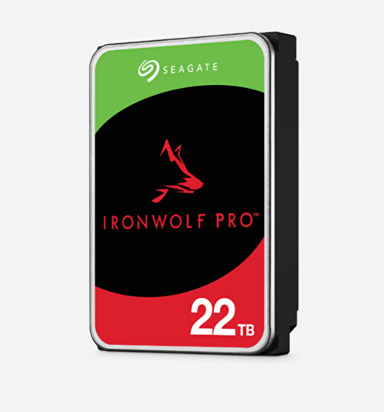 Seagate Ironwolf Pro ST22000NT001 22 TB 3.5 Sata3 7200 RPM 512 MB Harddisk