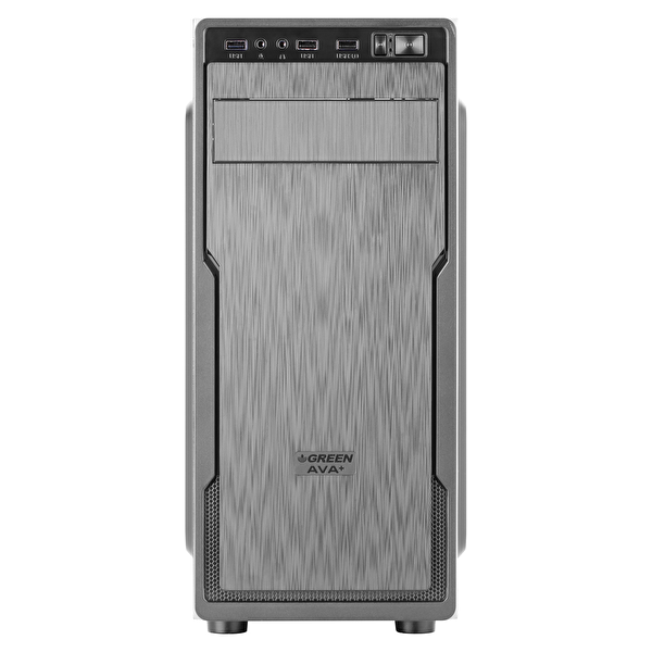 Green Ava Plus Skd 1X120MM 2x2.0 USB Bilgisayar Kasası (350W 80+ Standart Sertifikalı UPS)