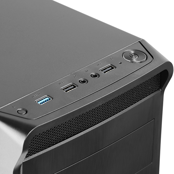 Green Oraman Plus 1X120 MM 1x3.0 2x2.0 USB Bilgisayar Kasası (300 W 80+ Standart Sertifikalı UPS)