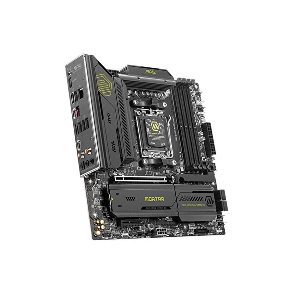 MSI MAG B850M Mortar WiFi DDR5 8200 MHz OC M.2 HDMI/USB-C PCIe 5.0 AM5 mATX Anakart