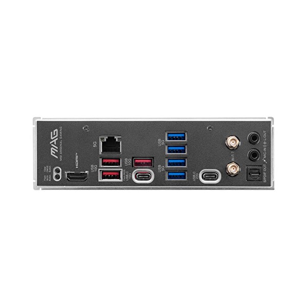 MSI MAG B850M Mortar WiFi DDR5 8200 MHz OC M.2 HDMI/USB-C PCIe 5.0 AM5 mATX Anakart