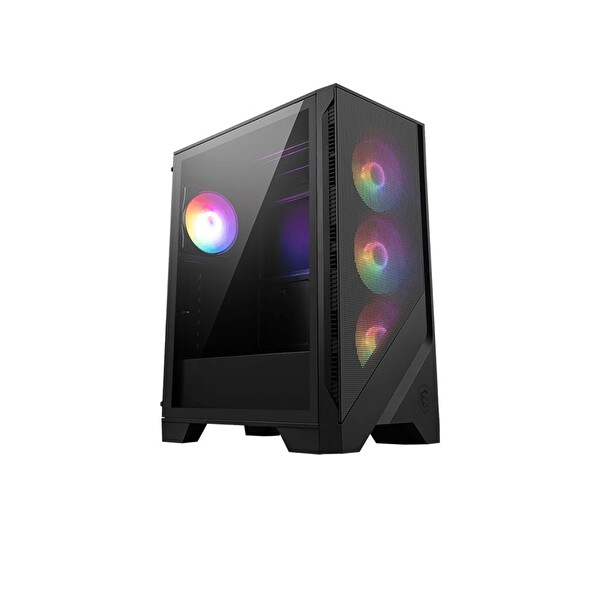 MSI MAG Forge 121A B75 PCIE5 Rainbow Fanlı 750W Bronze Temperli Camlı ATX Bilgisayar Kasası
