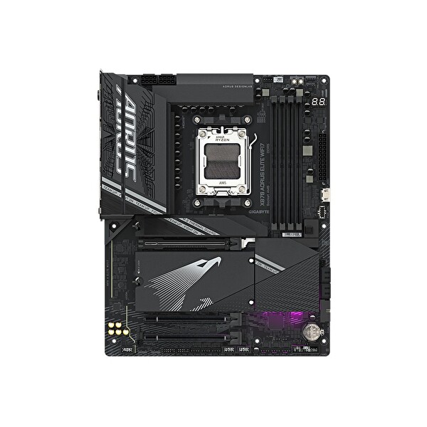 Gigabyte X870 Aorus Elite WiFi7 DDR5 8200 MHz OC M.2 HDMI/USB-C PCIe 5.0 AM5 ATX Anakart
