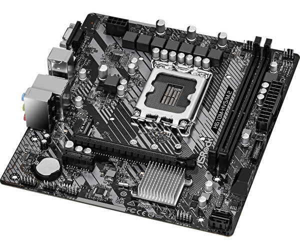 Asrock H610M-HVS/M.2 R2.0 DDR4 (3200MHz)OC M.2 VGA/HDMI PCIe 4.0 1700P mATX Anakart