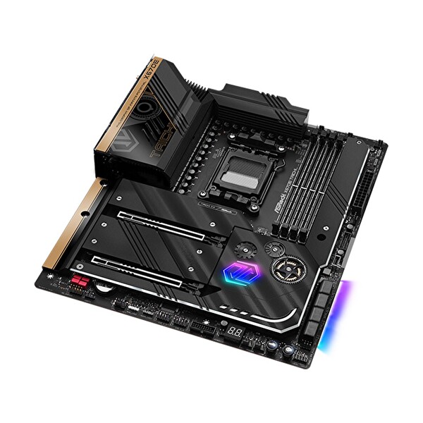Asrock X670E TAICHI AMD X670E Soket AM5 DDR5 6600 Mhz (O.C) Wi-Fi 6E M.2 E-ATX Anakart