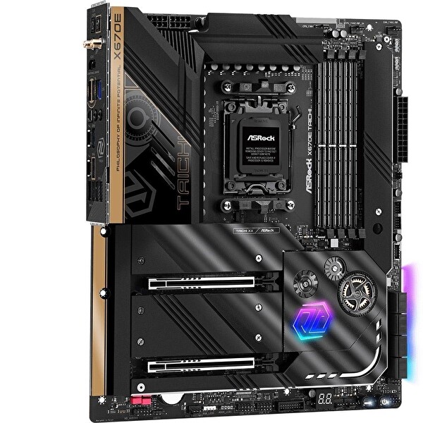 Asrock X670E TAICHI AMD X670E Soket AM5 DDR5 6600 Mhz (O.C) Wi-Fi 6E M.2 E-ATX Anakart