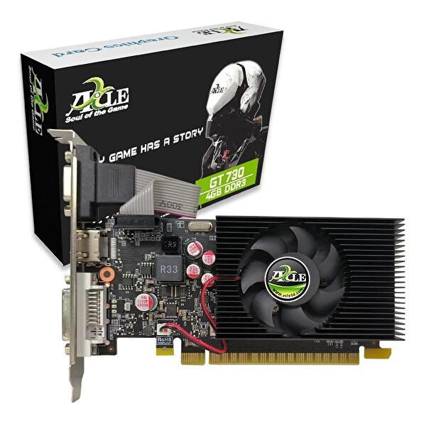 Axle GeForce GT 730 4GB GDDR3 128 Bit DVI VGA HDMI Ekran Kartı