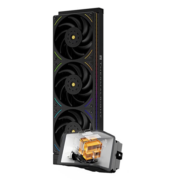 Thermalright Wonder Vision 360 UB ARGB Black 360 MM Intel-AMD Uyumlu İşlemci Sıvı Soğutucu