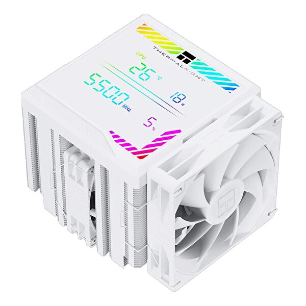 Thermalright Peerless Assassin 140 Digital White TL-D14CW 6 x 6mm Isı Borulu Intel-AMD Uyumlu Hava Soğutucu