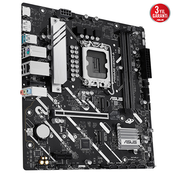 Asus Prime H810M-A-CSM DDR5 6400 MHz OC M.2 HDMI/DP PCIe 4.0 1851P mATX Anakart