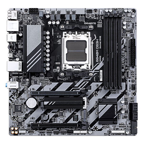 Gigabyte B840M DS3H DDR5 8200 MHz (OC) HDMI DP 2xM.2 2.5G LAN Micro-ATX AM5