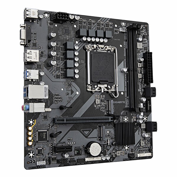 Gigabyte B760M E DDR5 7200 MHz OC M.2 VGA/HDMI/DP PCIe 4.0 1700P mATX Anakart