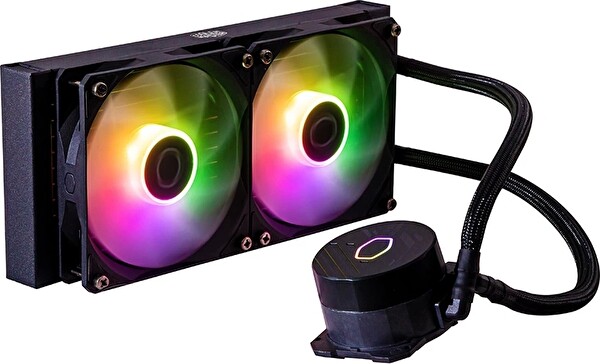 Cooler Master MasterLiquid 240L Core ARGB 240mm AM5/1700P Siyah İşlemci Sıvı Soğutucu