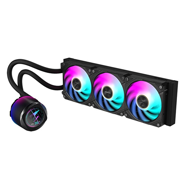 Gigabyte Aorus WaterForce X II 360 ARGB 360 MM AM5/1851P Siyah İşlemci Sıvı Soğutucu