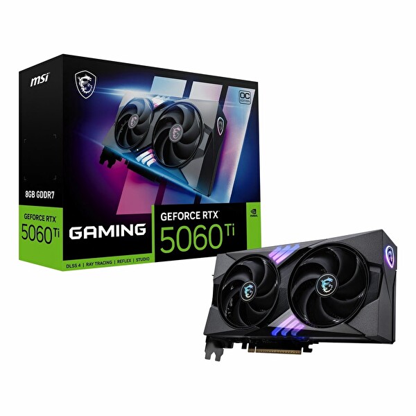 MSI Gaming GeForce RTX 5060 Ti OC 8 GB GDDR7 128 Bit HDMI/DP Ekran Kartı