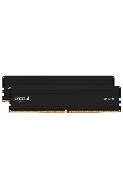 Crucial CP2K48G56C46U5 Pro 96 GB (2x48 GB) 5600 MHz DDR5 Soğutuculu RAM