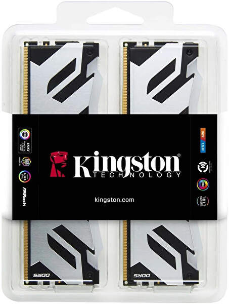 Kingston Renegade KF580C38RSAK2-32TR RGB 32 GB (2x16 GB) 8000 Mhz DDR5 CL38 Gaming RAM