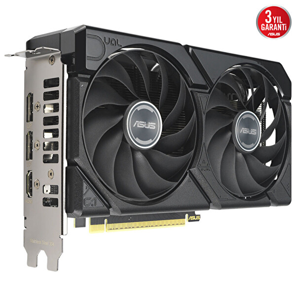 Asus Dual Radeon RX 9060 XT 8 GB GDDR6 128 Bit HDMI DP Ekran Kartı