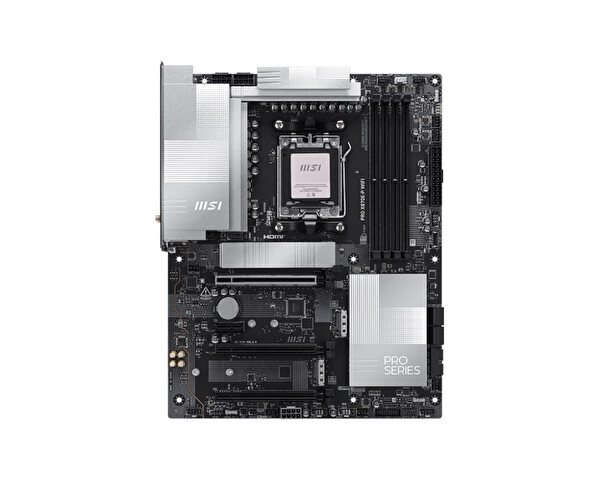 MSI Pro X870E-P WiFi DDR5 8200 MHz OC M.2 HDMI/USB-C PCIe 5.0 AM5 ATX Anakart