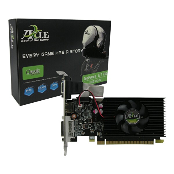 Axle GeForce GT 710 4 GB DDR3 64 Bit DVI/VGA/HDMI Ekran Kartı