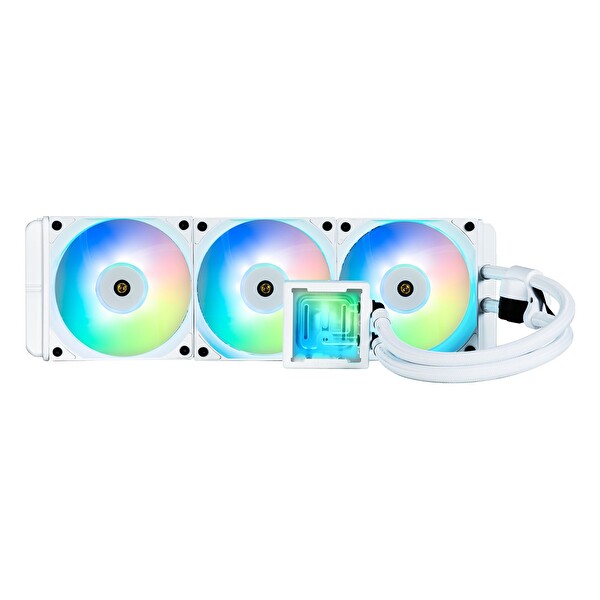 BitFenix Cube 360 ARGB 360 MM AM5/1700P Beyaz İşlemci Sıvı Soğutucu